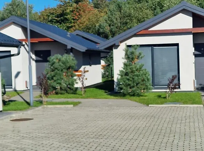 بيت خشبي Jastrzebia Port *