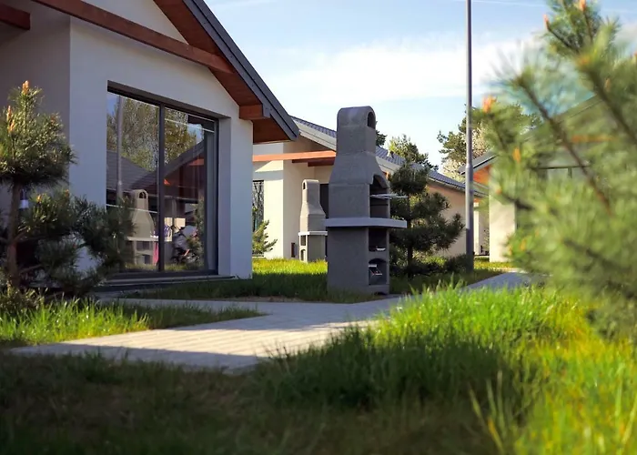 بيت خشبي Jastrzebia Port *